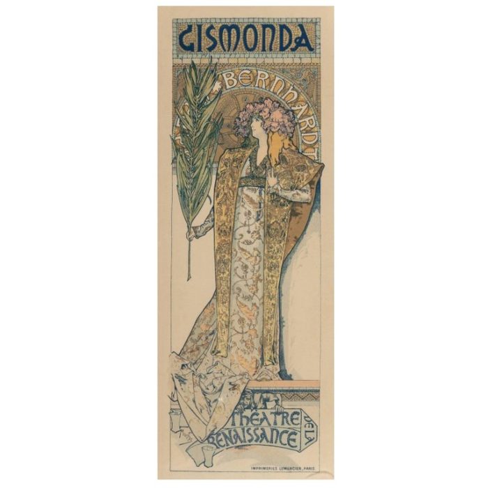 Alphonse Mucha, “Gismonda” from Les Maîtres de l’Affiche