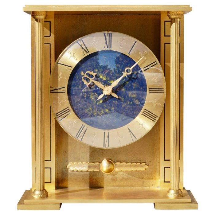 Rare Large Cartier Mantle Clock