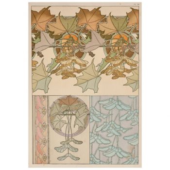 Alphonse Mucha 1902 Lithograph “Les Documents Decoratifs” PL 39