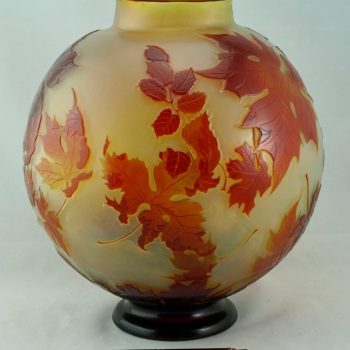 Large Emile Galle Art Nouveau Vase