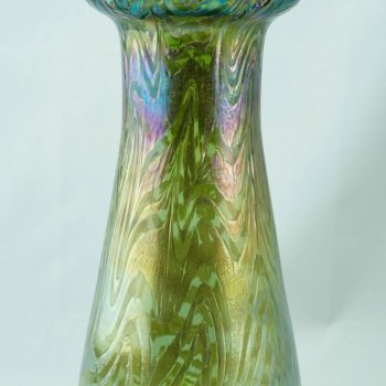 Loetz Austria Large Art Nouveau Phaenomen Iridescent Vase