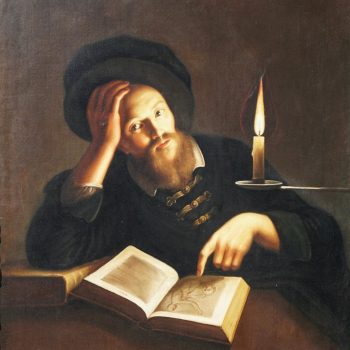 Trophime Bigot Self Portrait in Candlelight, 17th Century