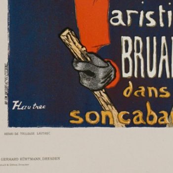(after) Toulouse-Lautrec, “Ambassadeurs – Aristide Bruant” – Das Moderne Plakat