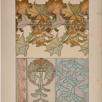 Alphonse Mucha 1902 Lithograph “Les Documents Decoratifs” PL 39