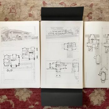 Frank Lloyd Wright Buildings Plans and Designs Large 100 Plate Lithographs
