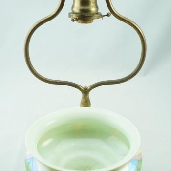 Tiffany Studios Art Nouveau Bronze and Favrile Table Lamp