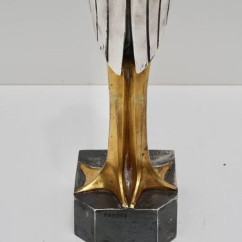 Georges H Laurent ‘French, 20th Century’ Art Deco Bronze Marabout, 1930