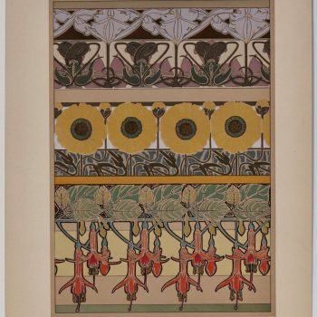 Alphonse Mucha 1902 Lithograph “Les Documents Decoratifs” PL 40