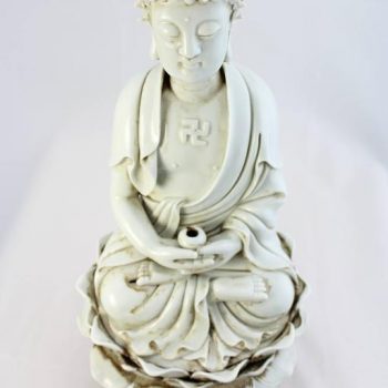 ‘Dehua’ He Chaozong Figure of Buddha, Qing Dynasty, 19th Century