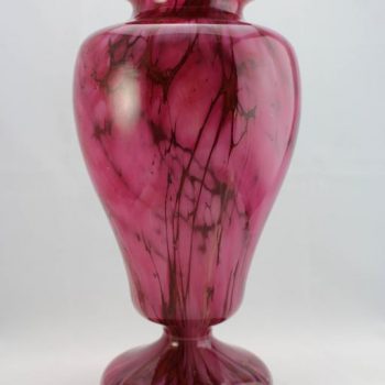 Schneider le Verre Francais Baluster Art Deco Vase, circa 1925