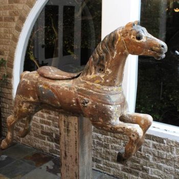 Large 19th Century Parker American Carousel Horse