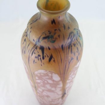 Daum Nancy Art Deco Variegated Vase, circa 1920