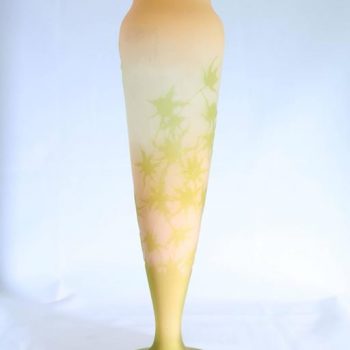 Elegant Cameo 12.5 Inch Galle Vase