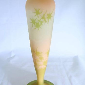 Elegant Cameo 12.5 Inch Galle Vase
