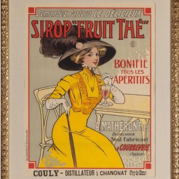 Art Nouveau French Poster, circa 1898