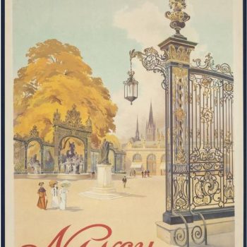 Henri Toussaint Art Nouveau French Poster, circa 1907