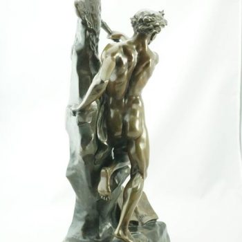 Emile Louis Picault “Le Genie De L’Humanite” Exceptional French Bronze