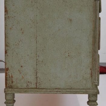Gustavian Chest with Faux Marble Top, 19th Century